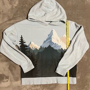 Light blue Gap zipper-less hoodie (XXL kids)